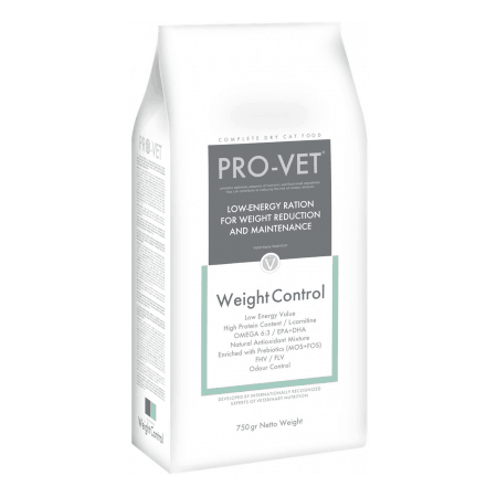 Pašaras katėms PRO-VET Weight Control CAT