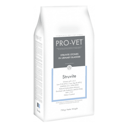 Pašaras katėms PRO-VET Struvite