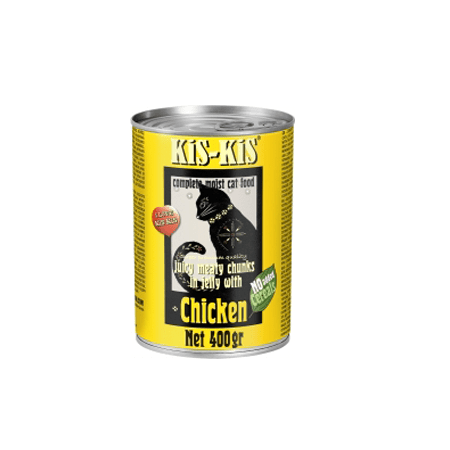 Konservai Kis-Kis Chicken (vištiena) 400g