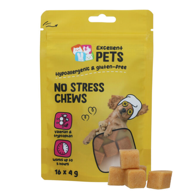 papildas šunims nuo streso, raminantis, kramtomas, gardus
