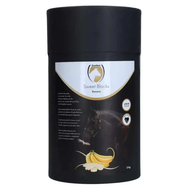 skanėstas žirgui, bananai, sweet block